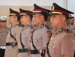 Kapolres Mura Pimpin Sertijab Kasat Intelkam dan Kapolsek Tanah Siang Selatan