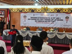 Memperkuat Pelayanan Publik, Bupati Murung Raya Lantik 70 PPPK Tahap II