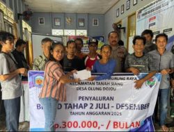 BLT-DD di Desa Olung Dojo, Bantuan untuk Meningkatkan Kesejahteraan Masyarakat