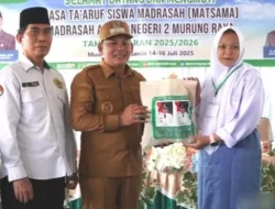 Wakil Bupati Murung Raya Buka Kegiatan Matsama, Ingatkan Siswa Fokus Pada Pendidikan