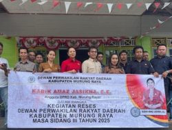DPRD Murung Raya dan DPRD Kalteng Laksanakan Reses di Olung Dojo