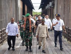 Bupati Heriyus Berikan Sambutan Khusus untuk Komandan Batalyon Infanteri TP 883