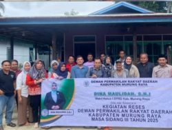 Wakil Ketua I DPRD Murung Raya Serap Aspirasi Warga di Desa Bumban Tuhup