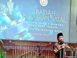 Hadiri Natal Toga Simamora, Ketua DPRD Mura Serukan Persatuan dalam Kebinekaan