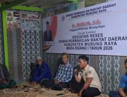 Tingkatkan Sinergi Pembangunan, Anggota DPRD H. Barlin Serap Aspirasi Masyarakat Pedalaman